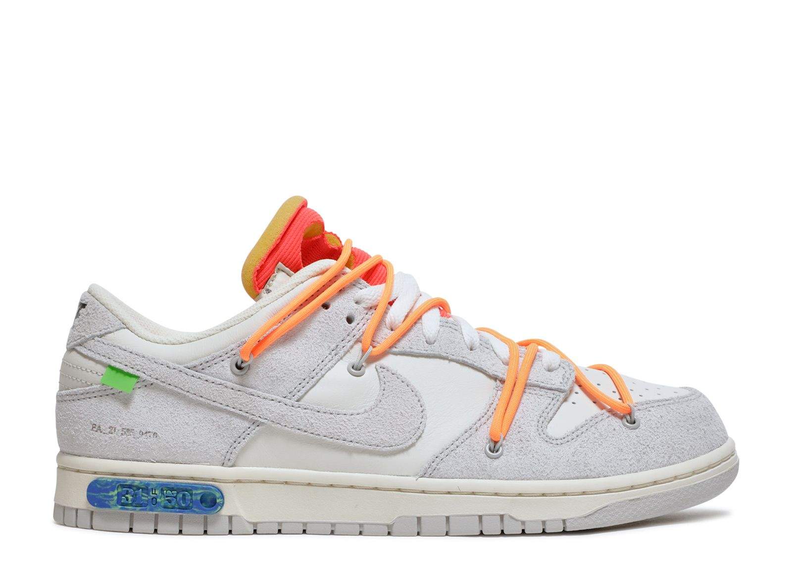 Nike Off-White x Dunk Low ¡®Lot 31 of 50¡¯ Everlasting Sneaker