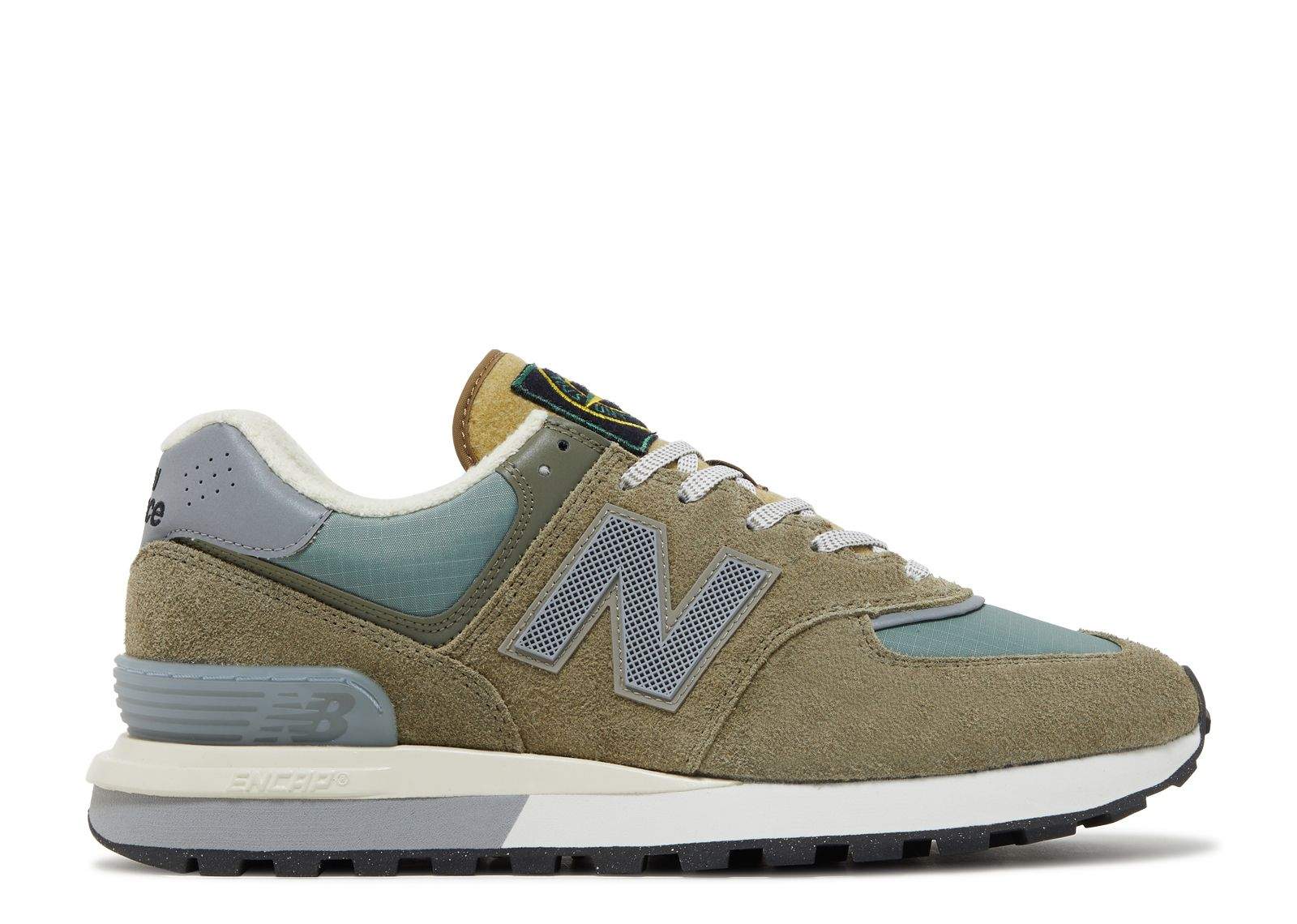 New Balance Stone Island x 574 Legacy ¡®Steel Blue¡¯ Revered Footwear