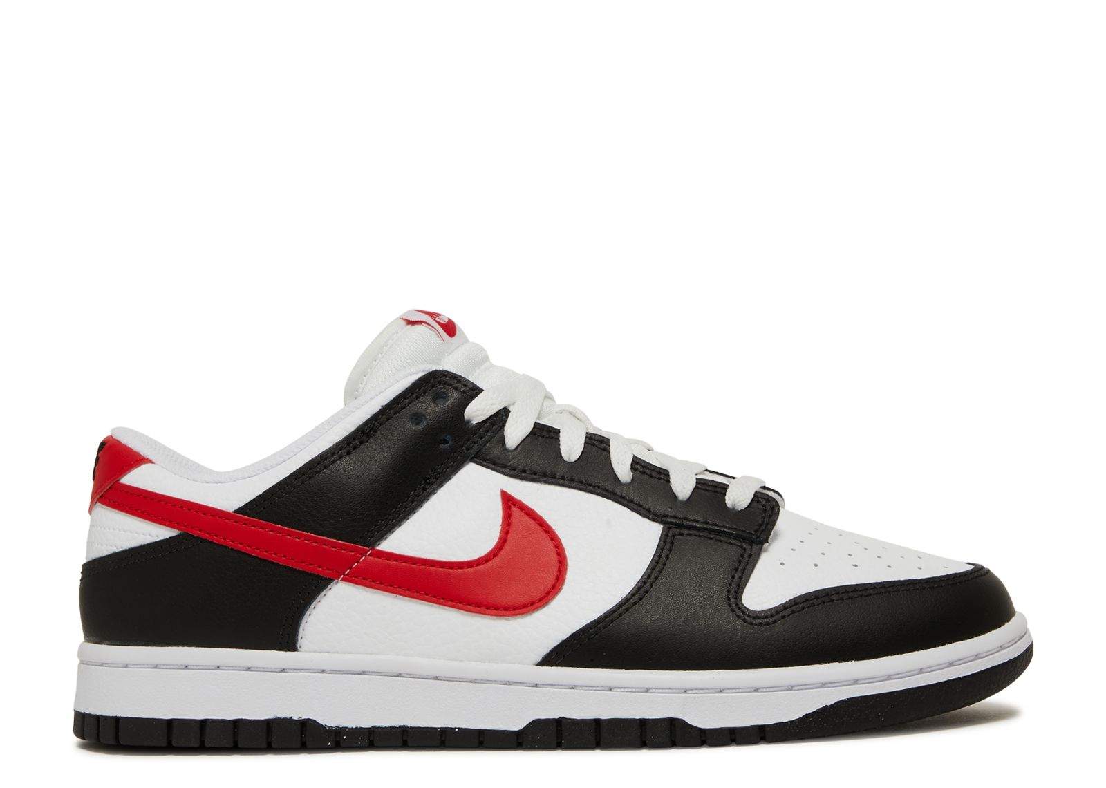 Nike Dunk Low ‘Black White Redâ€?Everlasting Sneaker