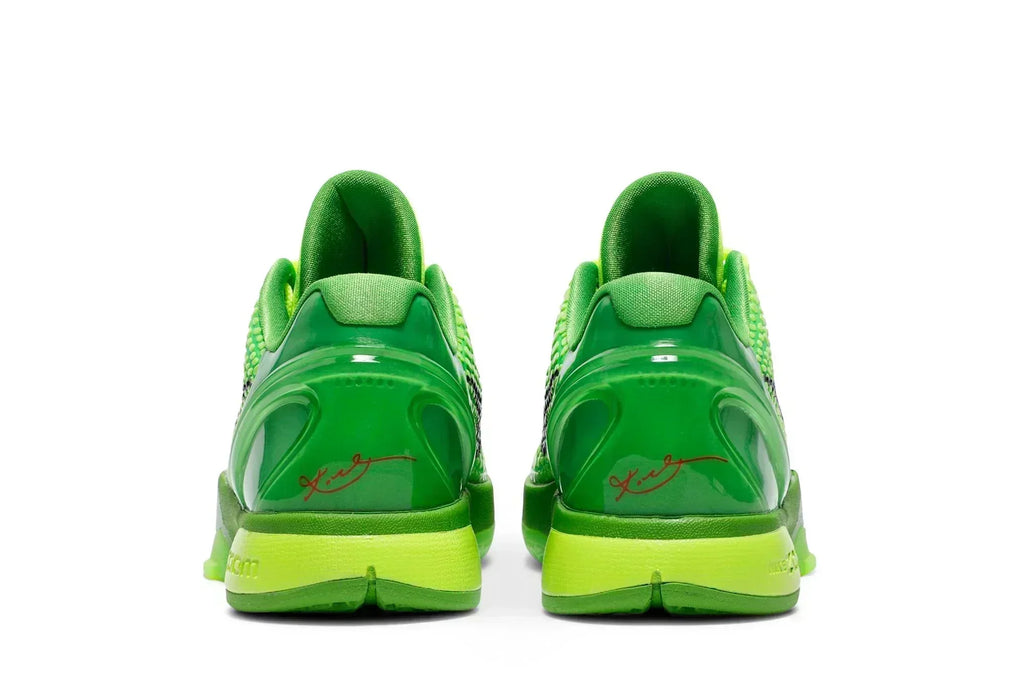 Nike Zoom Kobe 6 Protro ¡®Grinch¡¯ CW2190-300 Holiday Edition Unfading Sneaker