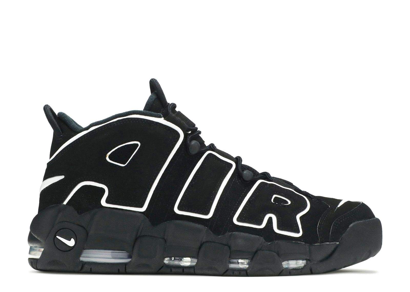 Nike Air More Uptempo ¡®Black White¡¯ 2020 414 Unfading Sneaker